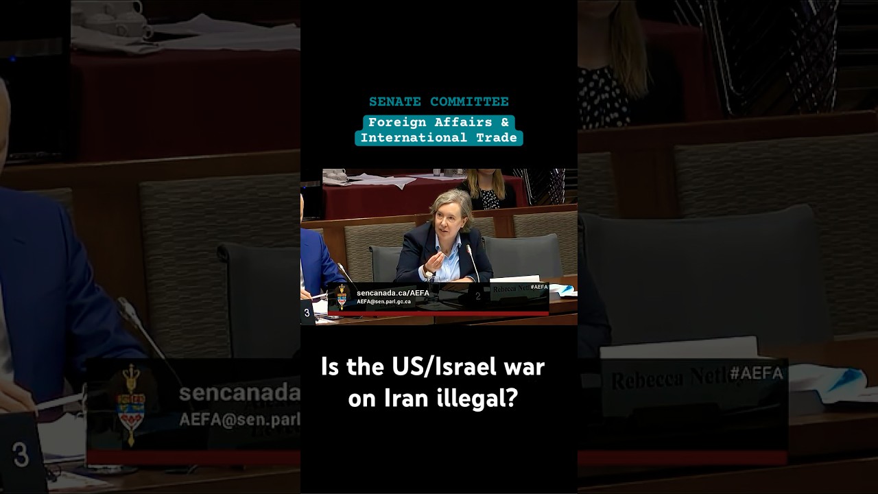 Is the US/Israel war on Iran illegal?