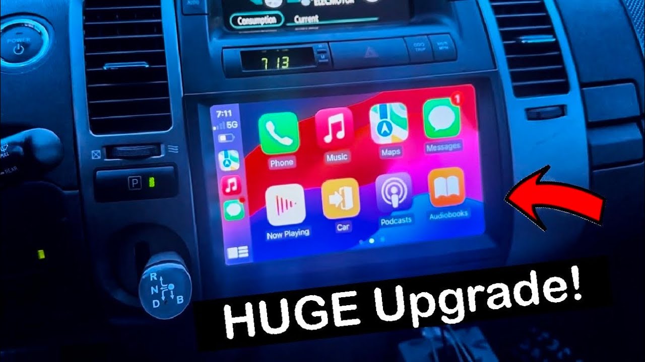 2006 Toyota Prius Upgraded Android HeadUnit Double DIN Car Radio for 2nd Gen Prius 2002-2009