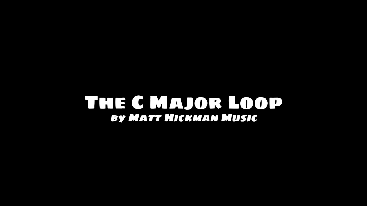 The C Major Loop // Backing Track Only