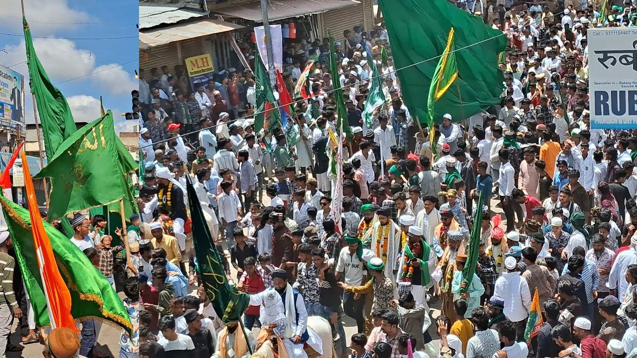 Nanded | Eid Milad Un Nabi Juloos Nanded 8 Sept 2025