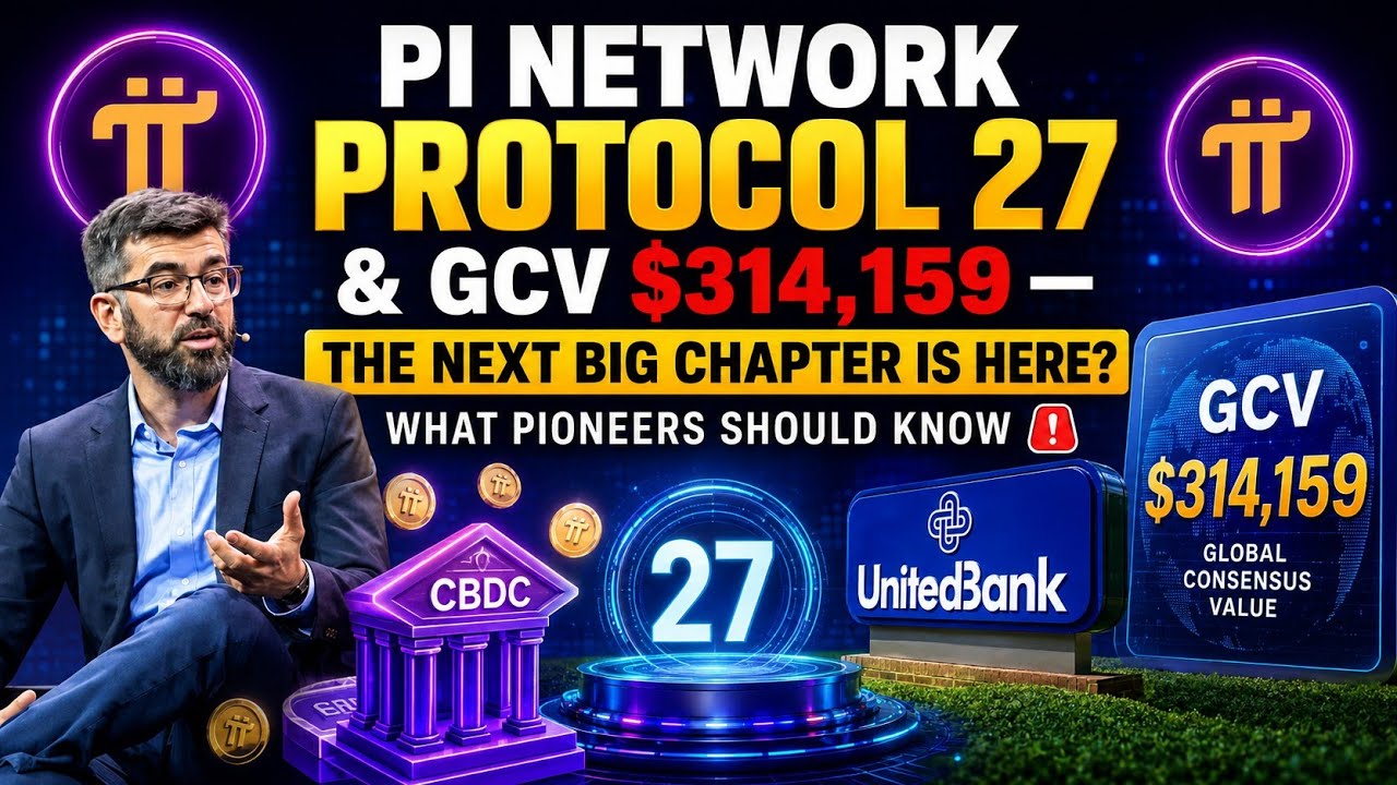 PI NETWORK PROTOCOL 27 & GCV 314,159 THE NEXT BIG CHAPTER IS HERE? WHAT PIONEERS SHOULD KNOW 🚨