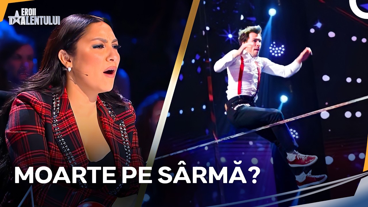 Bobonete: „Nu M-aș Băga Nici In Glumă! Au Sfidat Moartea Pe O Sârmă! | Românii au Talent