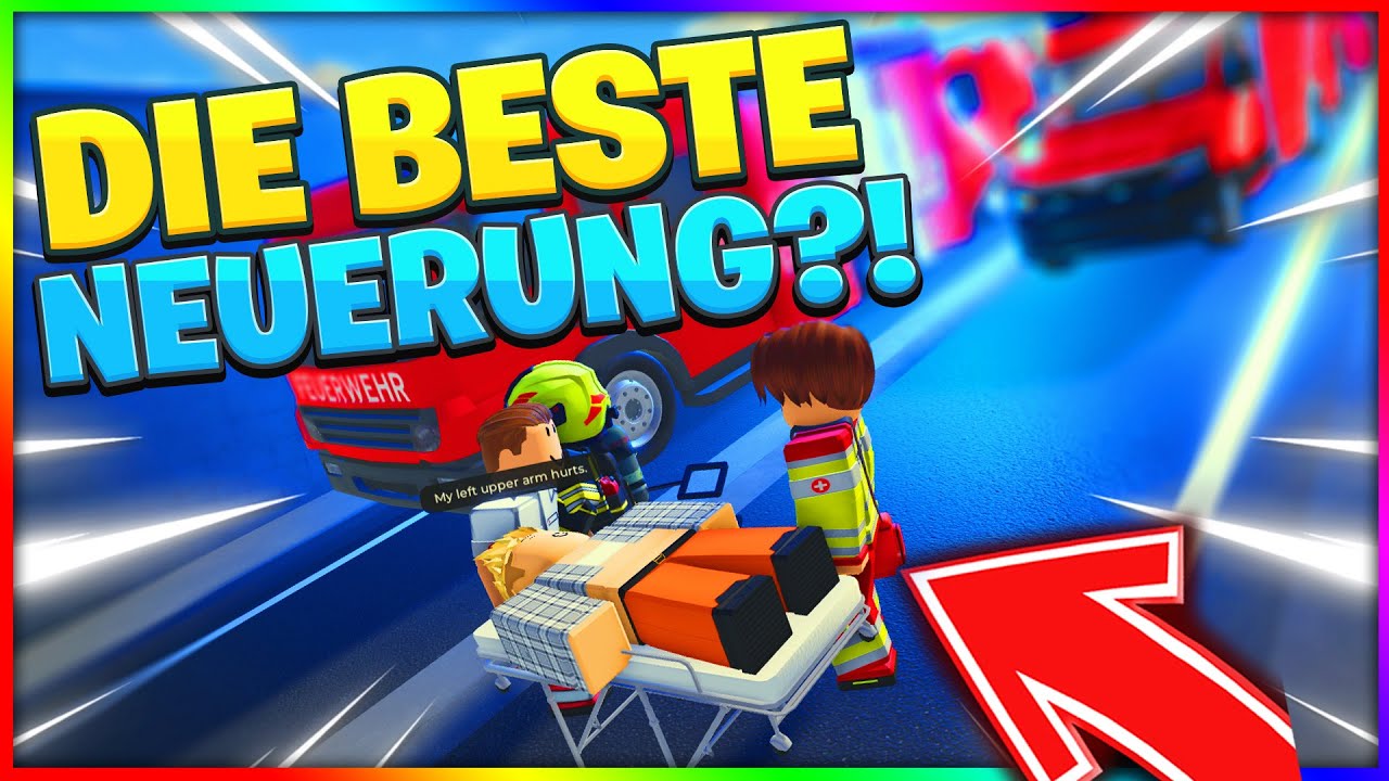 NEUE NOTARZT-FUNKTION ist einfach GENIAL! I Notruf Emden Roblox