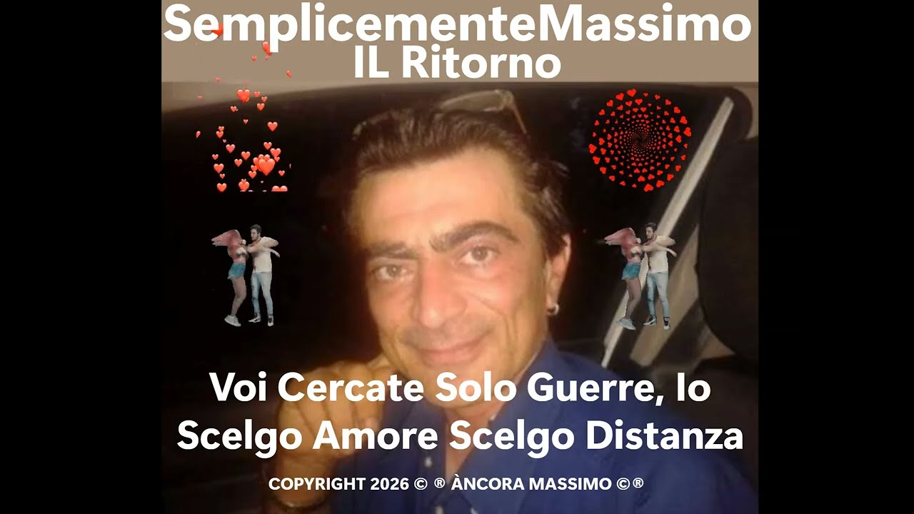 Voi Cercate Solo Guerre Io Scelgo Amore Scelgo Distanza
