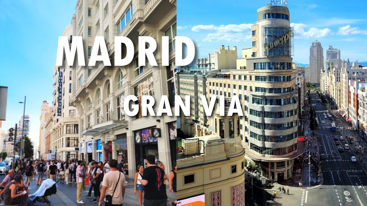 Como &eacute; a Gran Via de MADRID. VLOG de Madrid e dicas do que ver na Gran Via.
