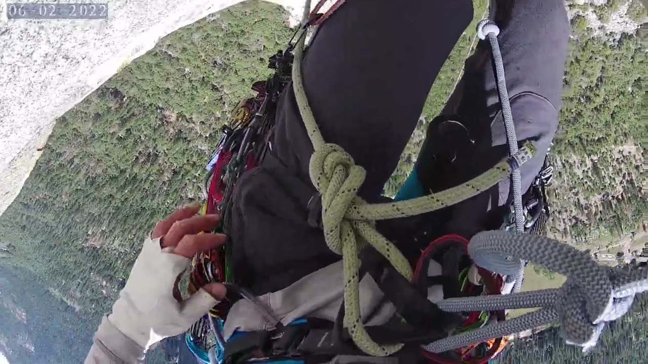 The Nose (El Capitan) - Aid Climbing - Pitch 9 Dolt Tower