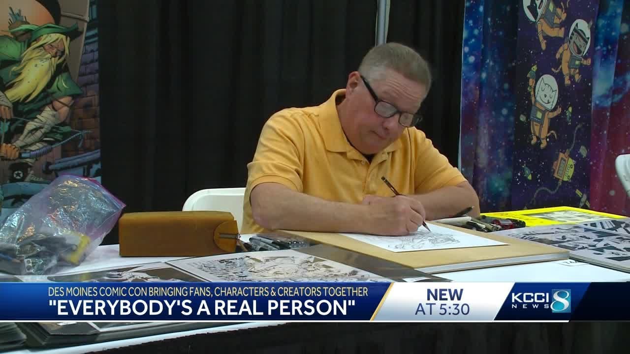Meet the Iowan that drew some of your favorite comics
