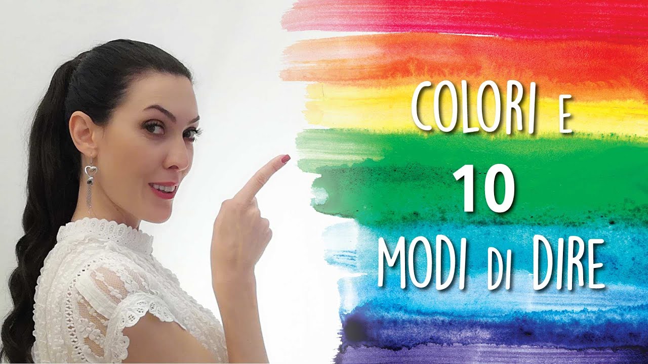 Colori e 10 modi di dire in italiano