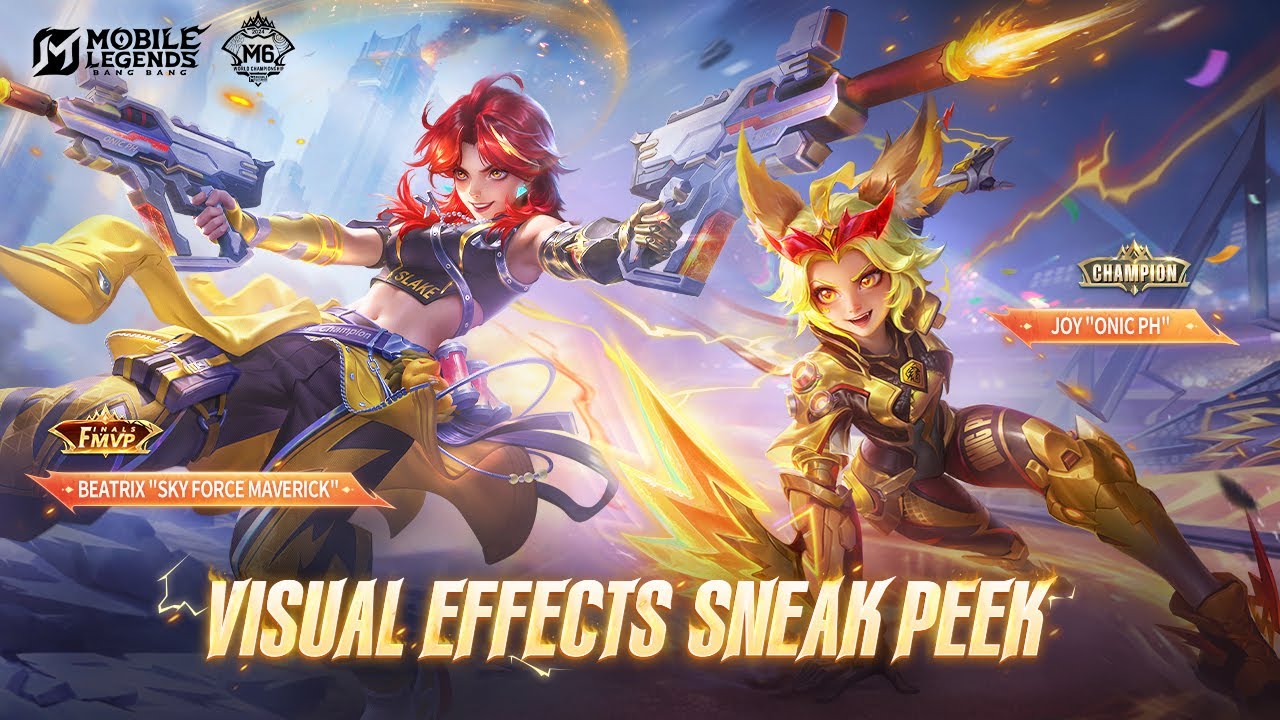 Beatrix and Joy M6 Champion Skins Coming Soon | MLBB