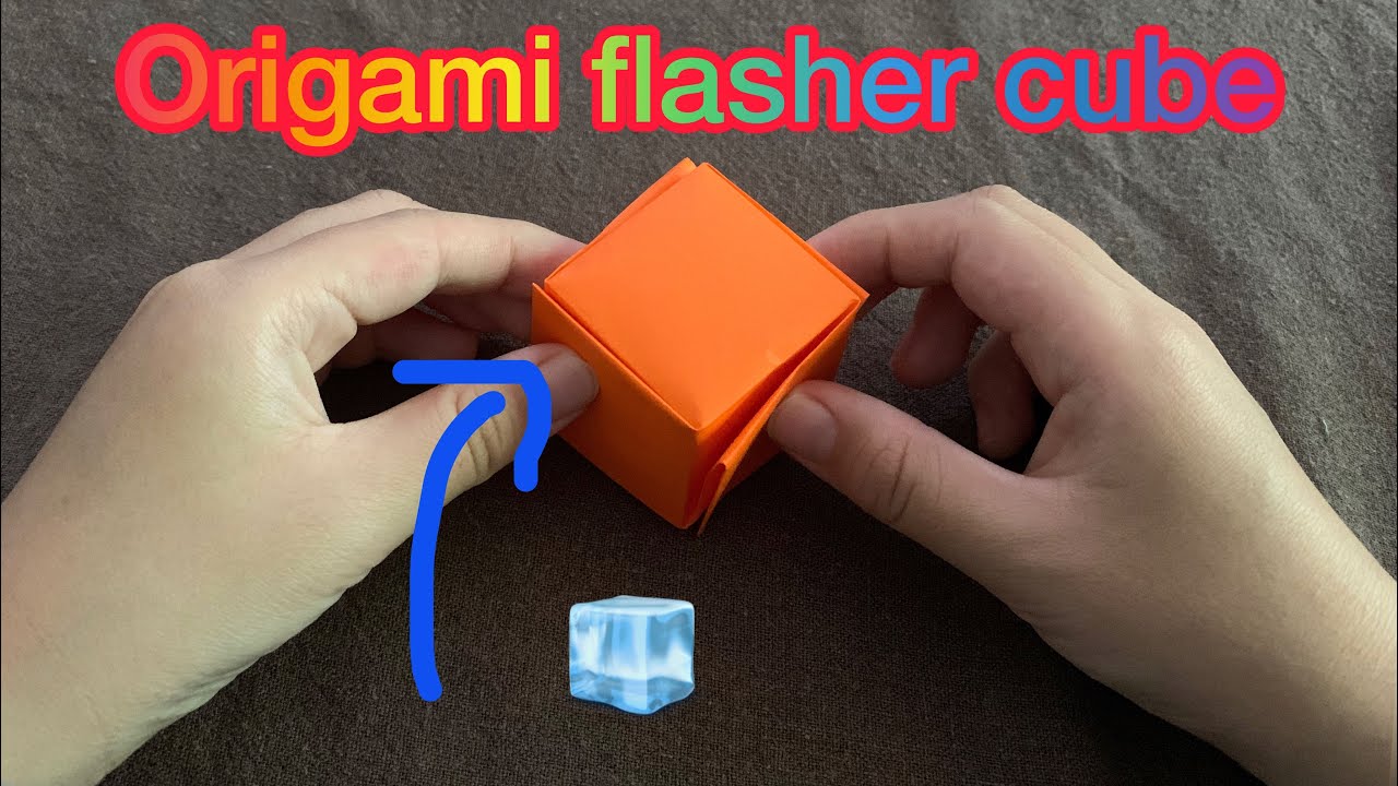 Origami Flasher Cube