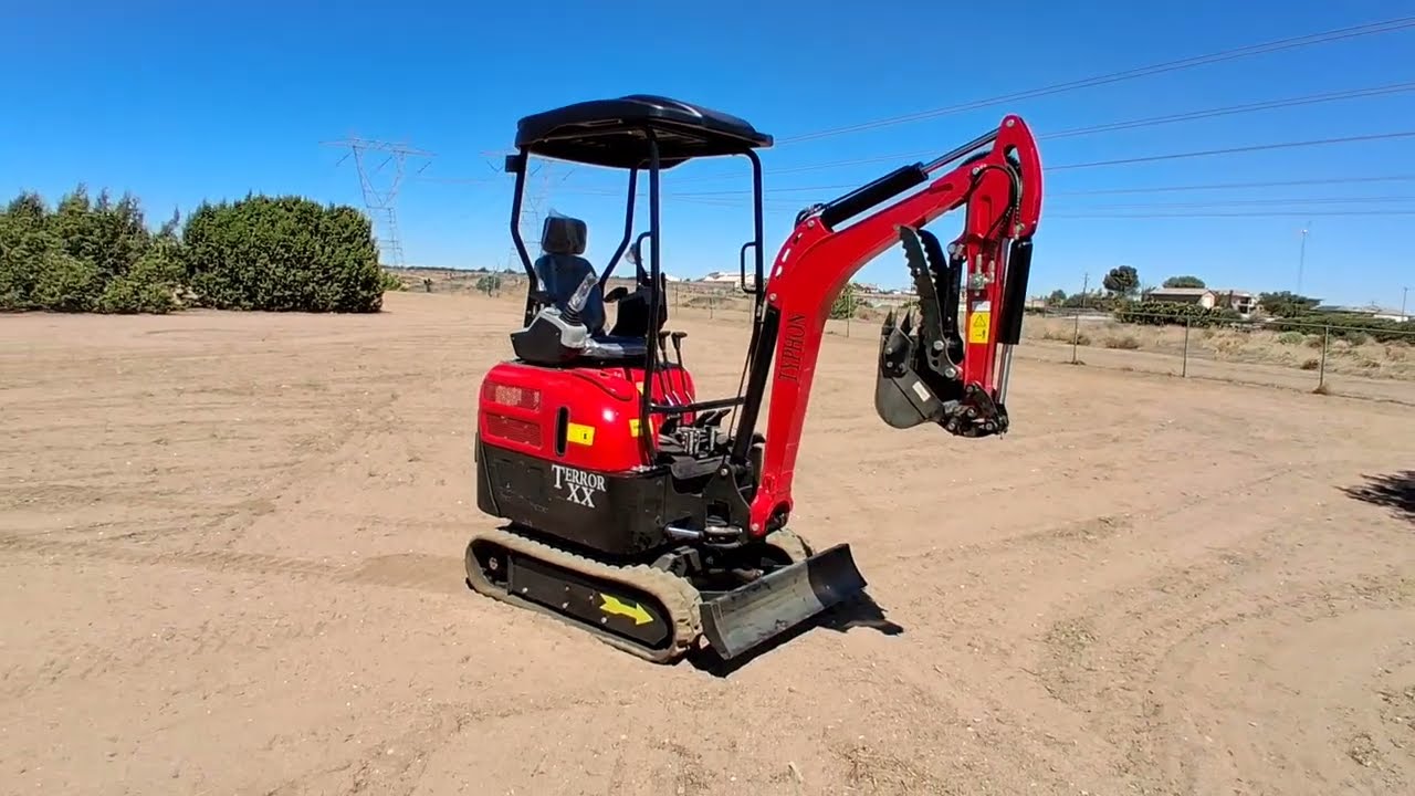 Mini Excavator TYPHON TERROR XX ARRIVED (Part 1 )