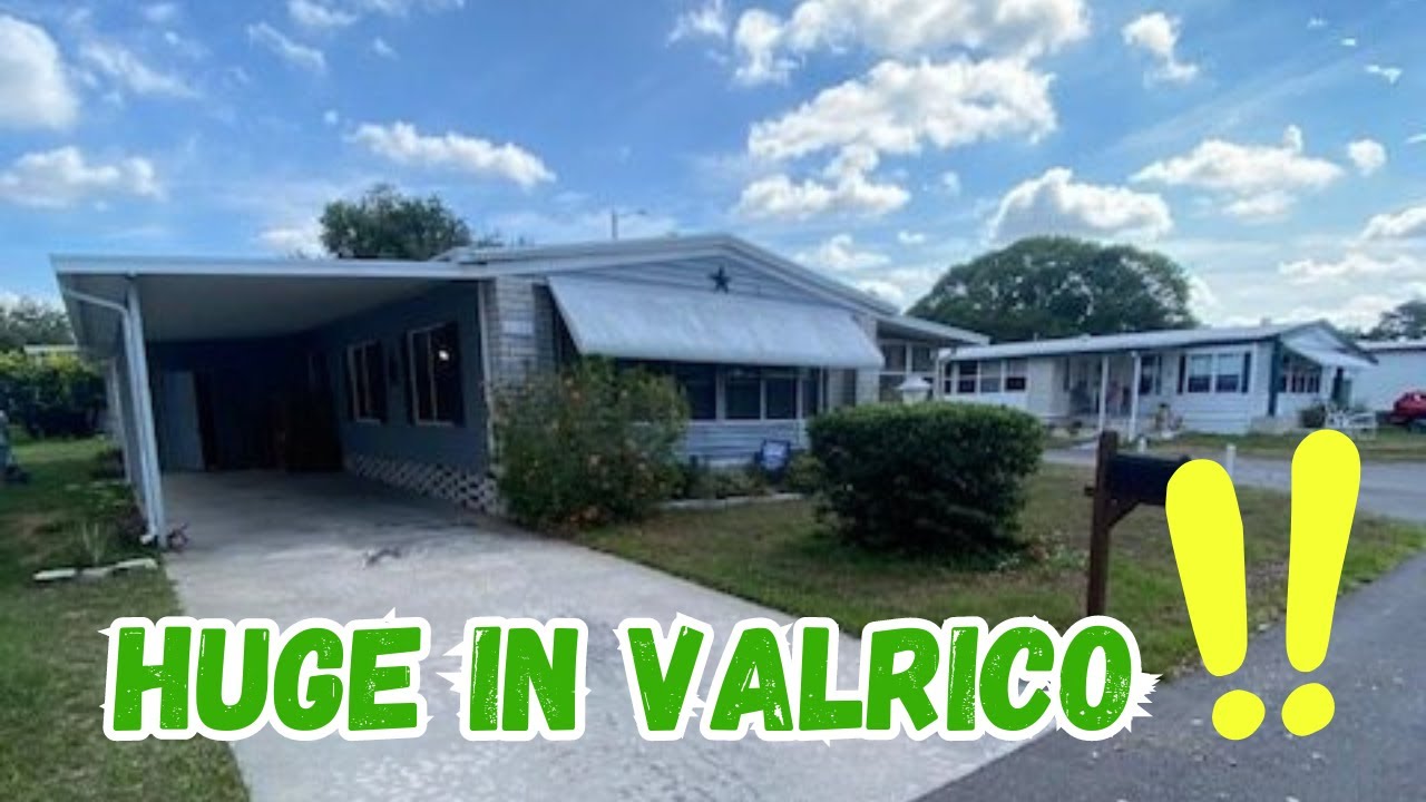BIG Home In Valrico Florida (Feather Rock Mobile Home Park)