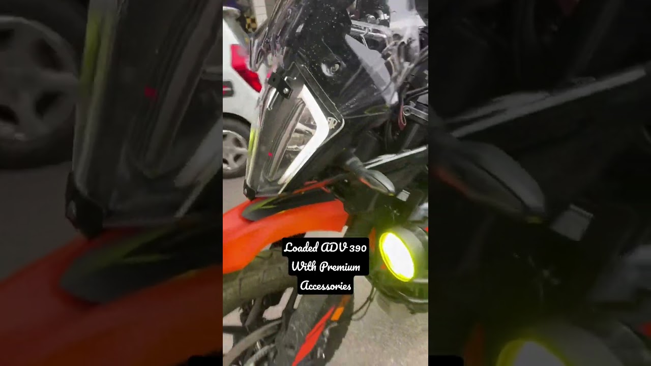 Loaded KTM Adventure 390 with Premium Accessories Get Yours now @ motodrift