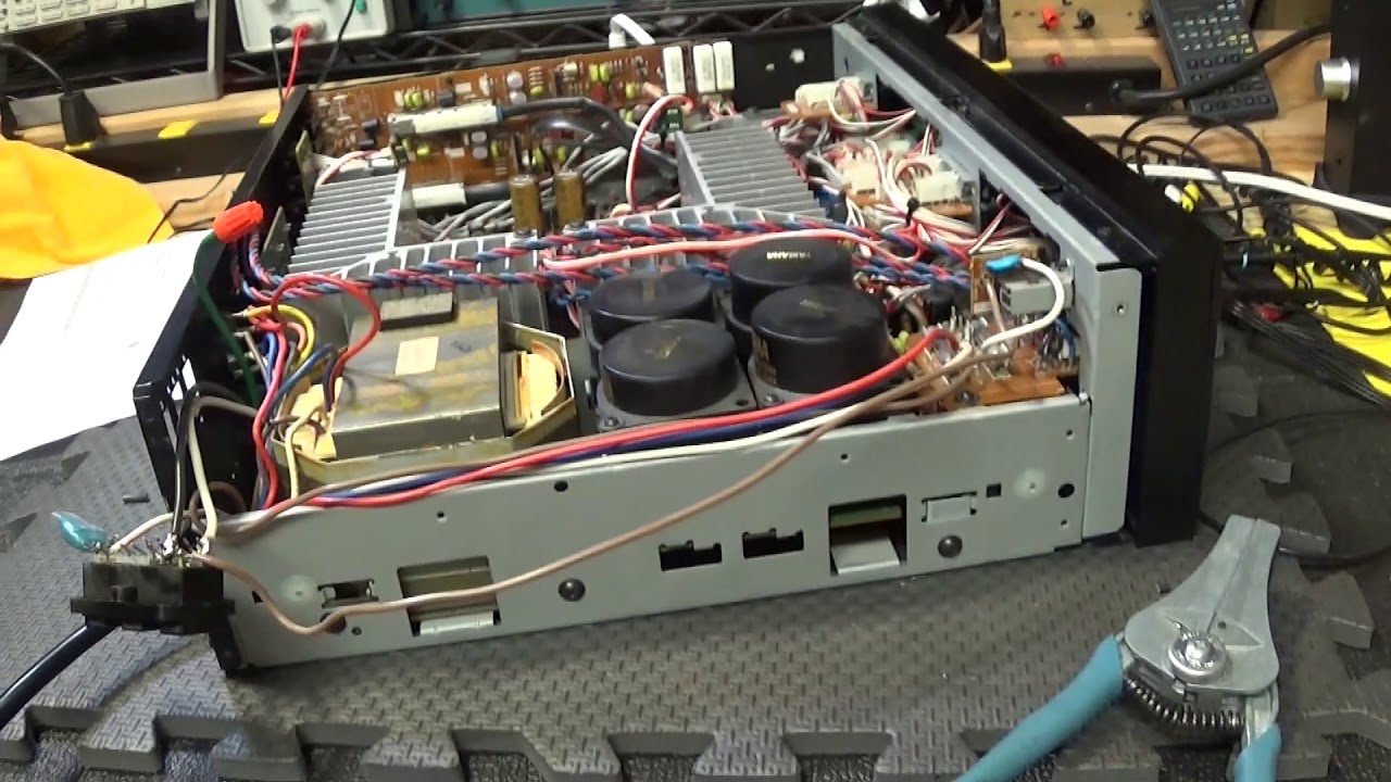 Yamaha A-1000 Amp Power Cord Replacement Pt. 2 of 2 + Extra Misc. Babble