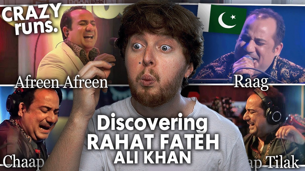 DISCOVERING RAHAT FATEH ALI KAHN! (Afreen Afreen, Raag, Chaap Tilak | Reaction)