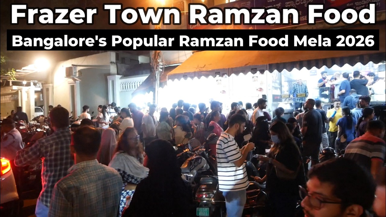 Frazer Town Bangalore Ramzan Food Street 2026  | Ramadan Bangalore Iftar Food | Best Non Veg Food