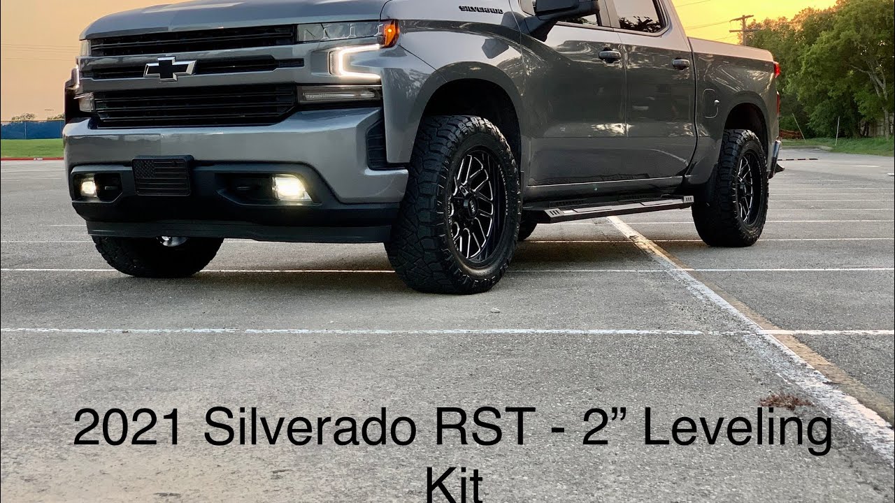 2021 Silverado Leveled on 33’s & 20x10s - Zero rub!