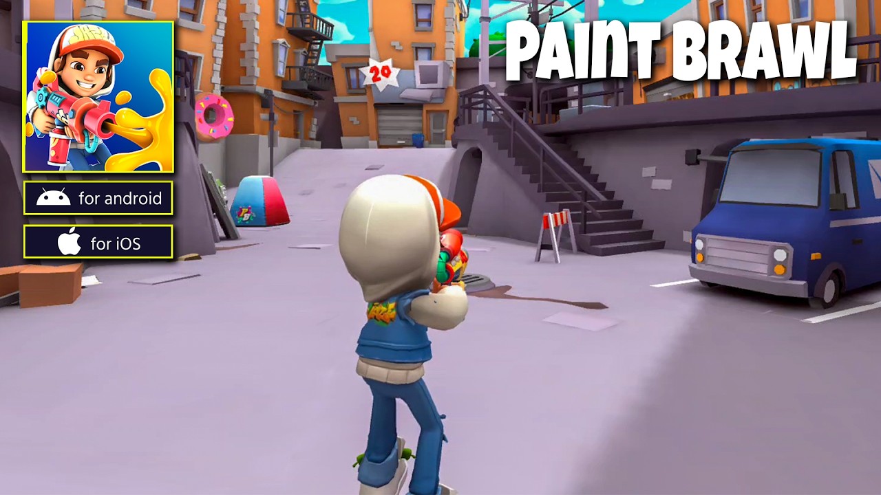Paint Brawl Mobile Game - Battle Every Character!