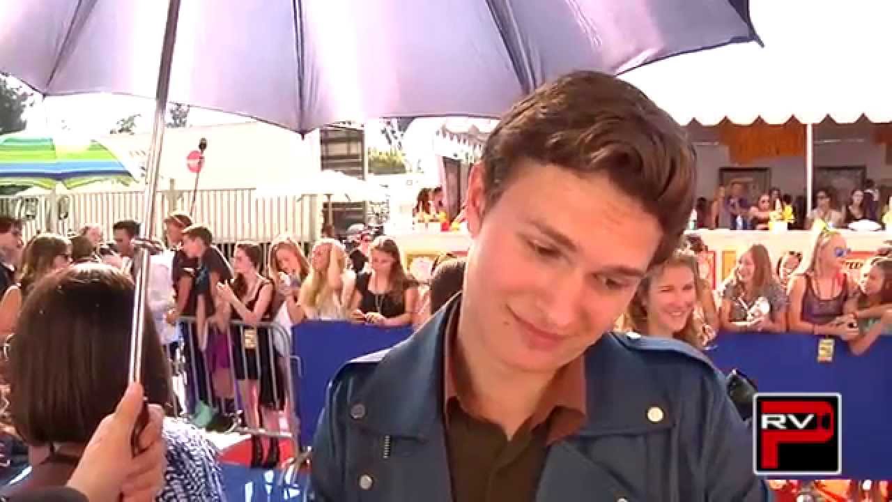 Ansel Elgort Cries Watching 