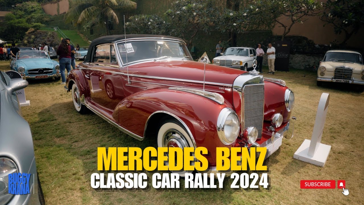 Pratap's Carlsson and the Icons of Mercedes-Benz Classic Car Rally 2024