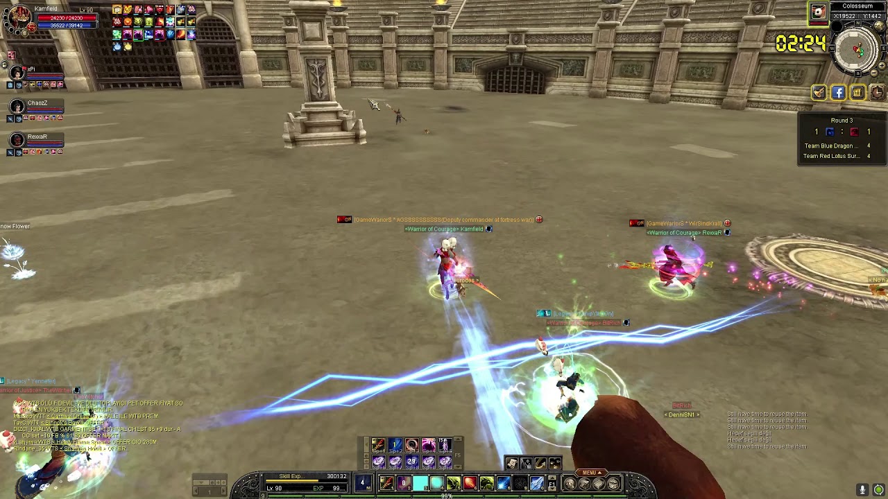 GameWarriorS vs Legacy Survival Arena #3 TRSRO TROYA