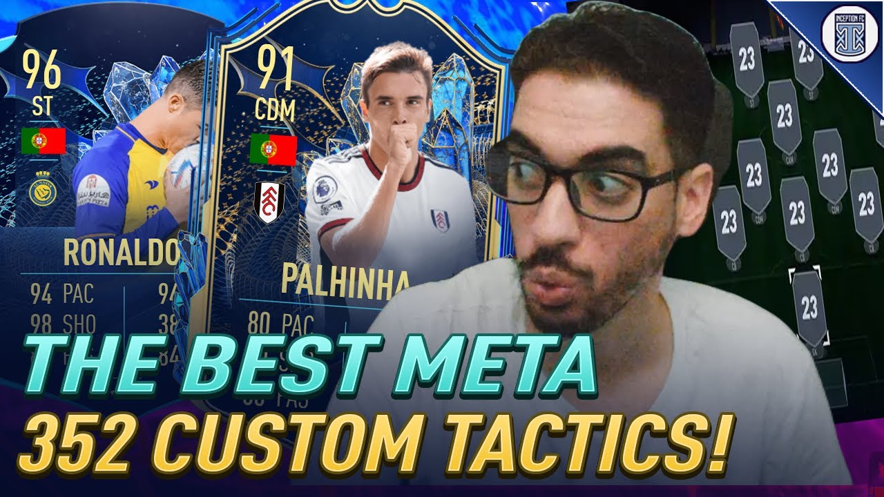 RANK 1 352 FORMATION & CUSTOM TACTICS FOR FIFA 23 ULTIMATE TEAM