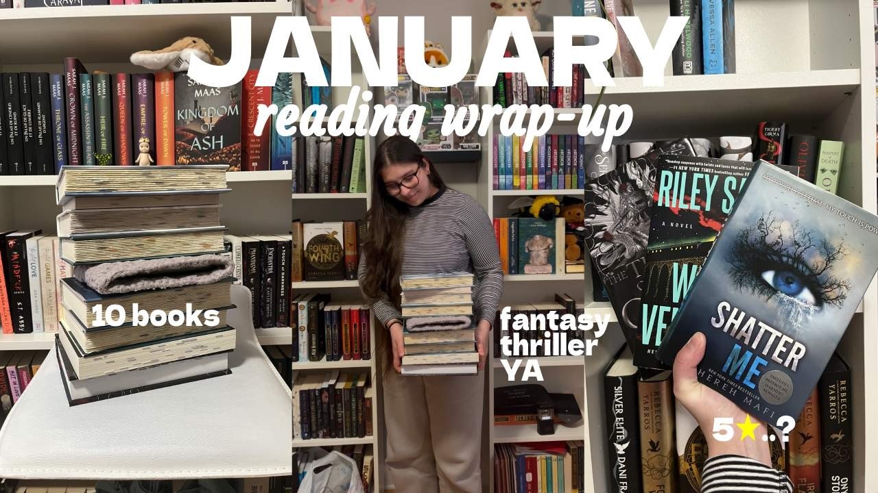 January reading wrap-up | Every book I've read + ratings📚