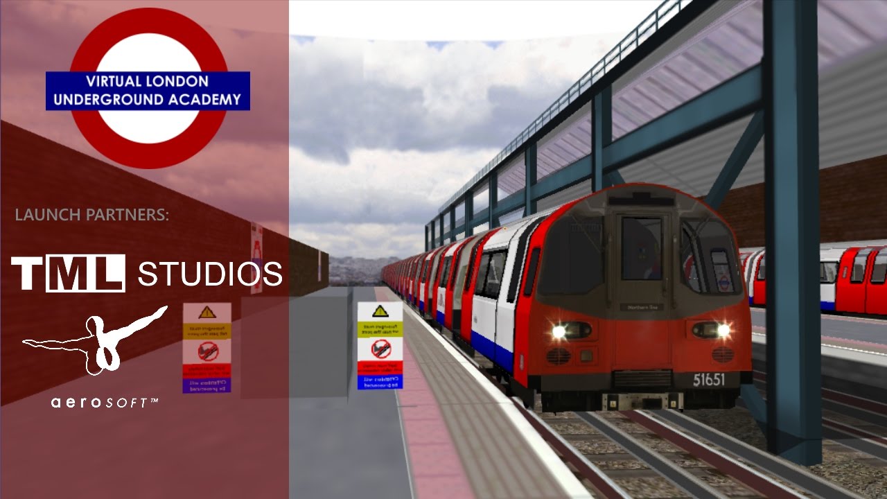 OpenBve Virtual London Underground Academy Launch Video