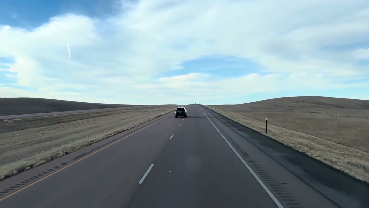 Scenic Highway Drive Across America 🇺🇸 | I-90 Road Trip Relaxing Views