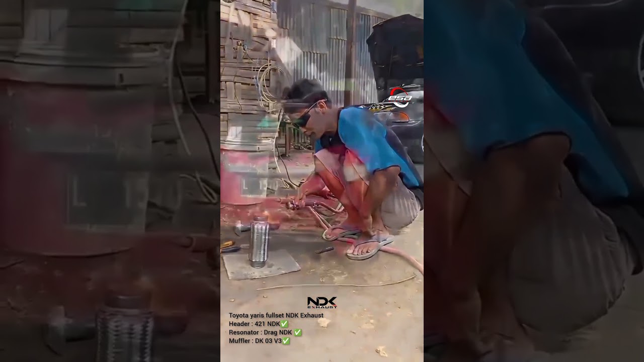 Toyota Yaris Lele Modifikasi Fullset NDK Exhaust