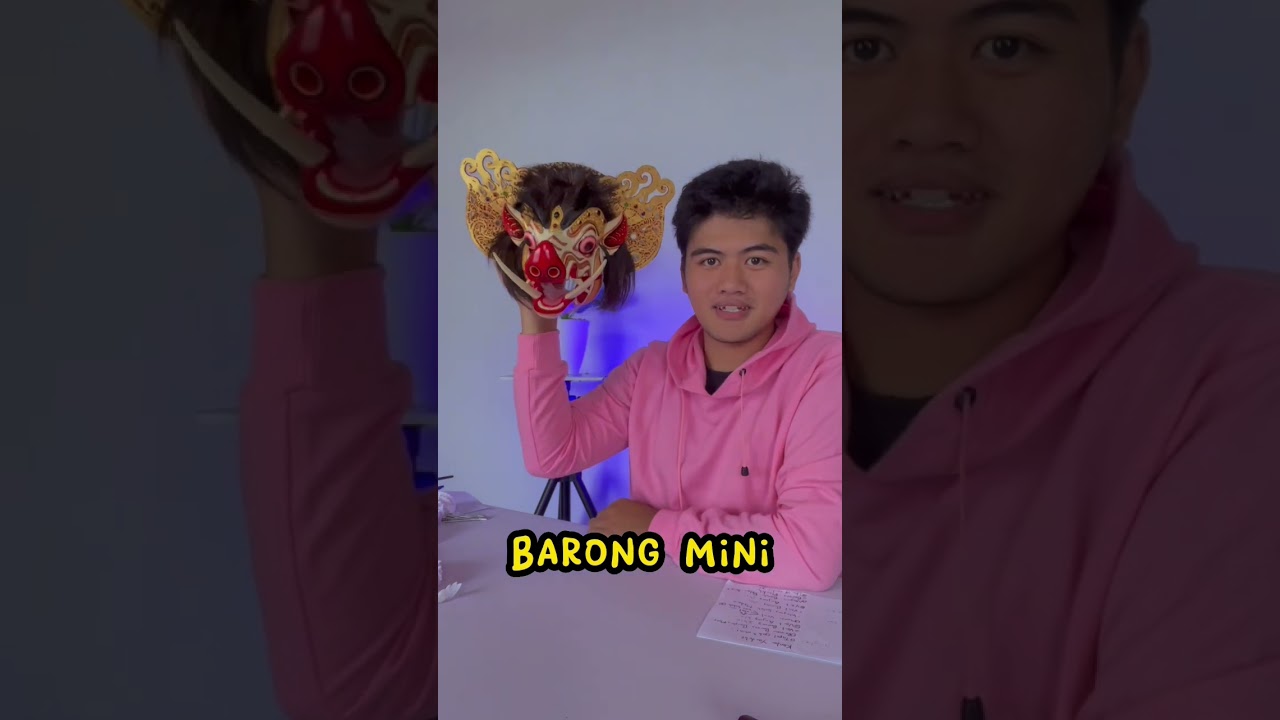 Barong bali ukuran mini #shorts #bali