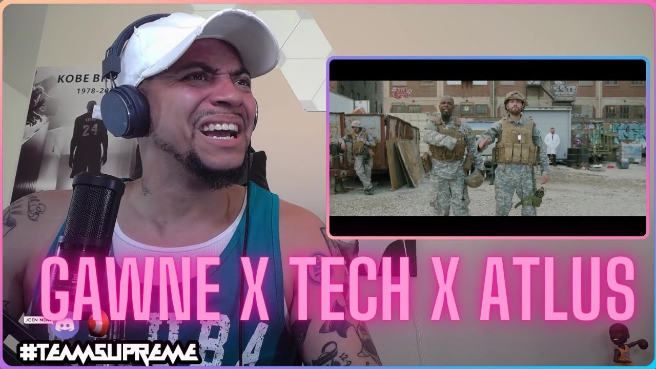 ВПЕРВЫЕ СЛЫШУ GAWNE!!!!! Gawne при участии Tech N9ne и Atlus - This Is War (ЖИВАЯ РЕАКЦИЯ)