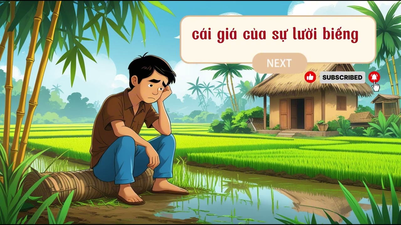 Cái Giá Của Sự Lười Biếng – Truyện Cổ Tích Việt Nam Hay Nhất Dạy Trẻ Bài Học Về Sự Chăm Chỉ
