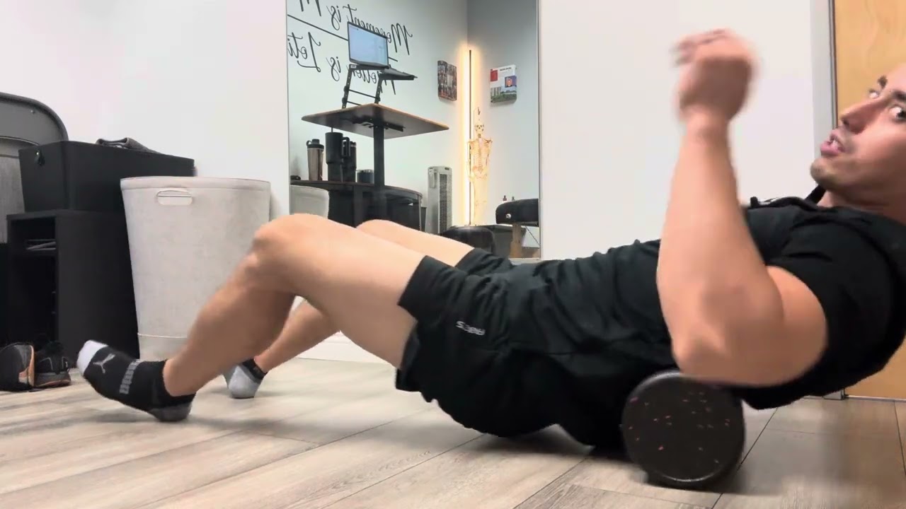 Mid/Upper T/s and Lower C/s Foam Roller Extension Mobilization