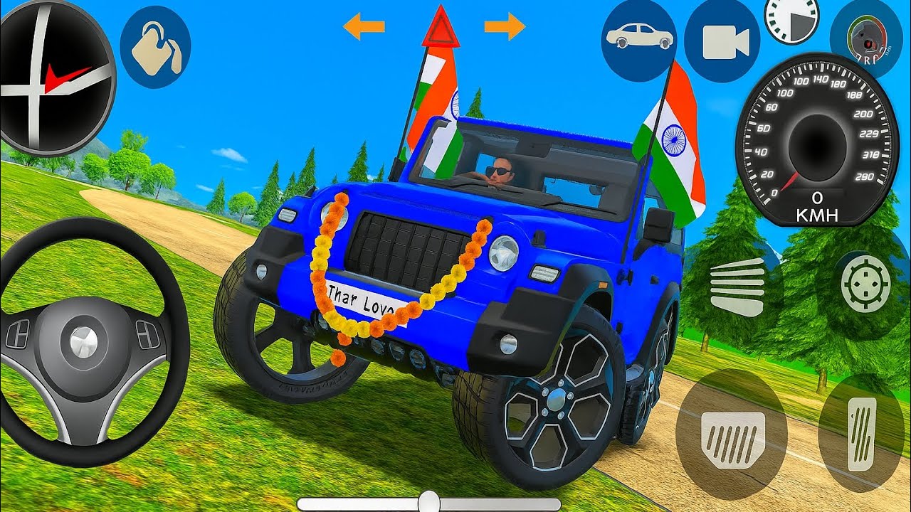 Modified Mahindra Thar Car Games: Indian Cars (Gadi Wala Game) - Car Game Android Gameplay 2025