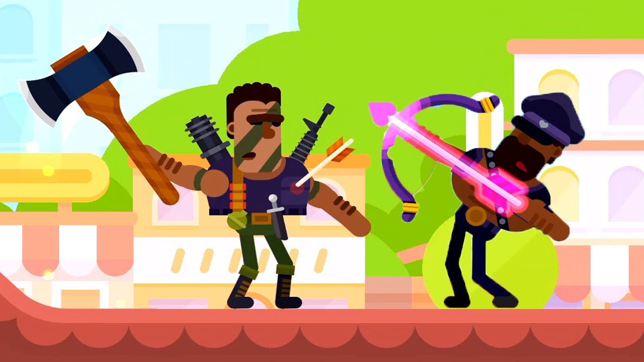 Bowmasters Arnold the Unstoppable New TOURNAMENT NORMAL Walkthrough - NEW Character
