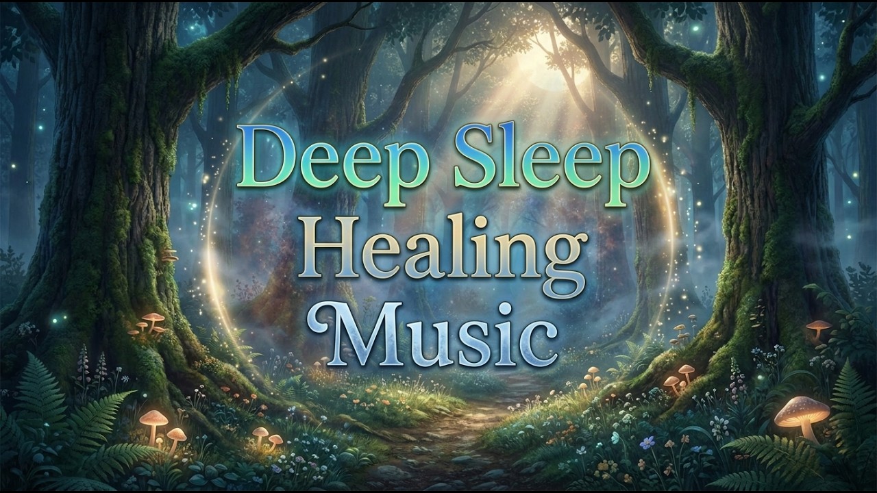 Relaxing Bedtime Music for Emotional Healing, Stress Relief and Better Sleep Quality