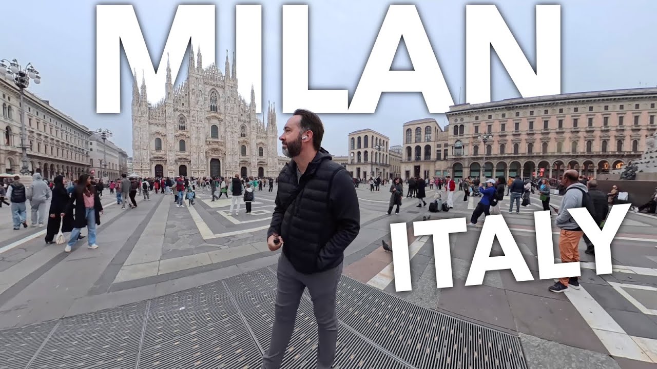 Jesse Goes to Italy PART 2 || Milan Duomo + Sforza Castle + Lake Como