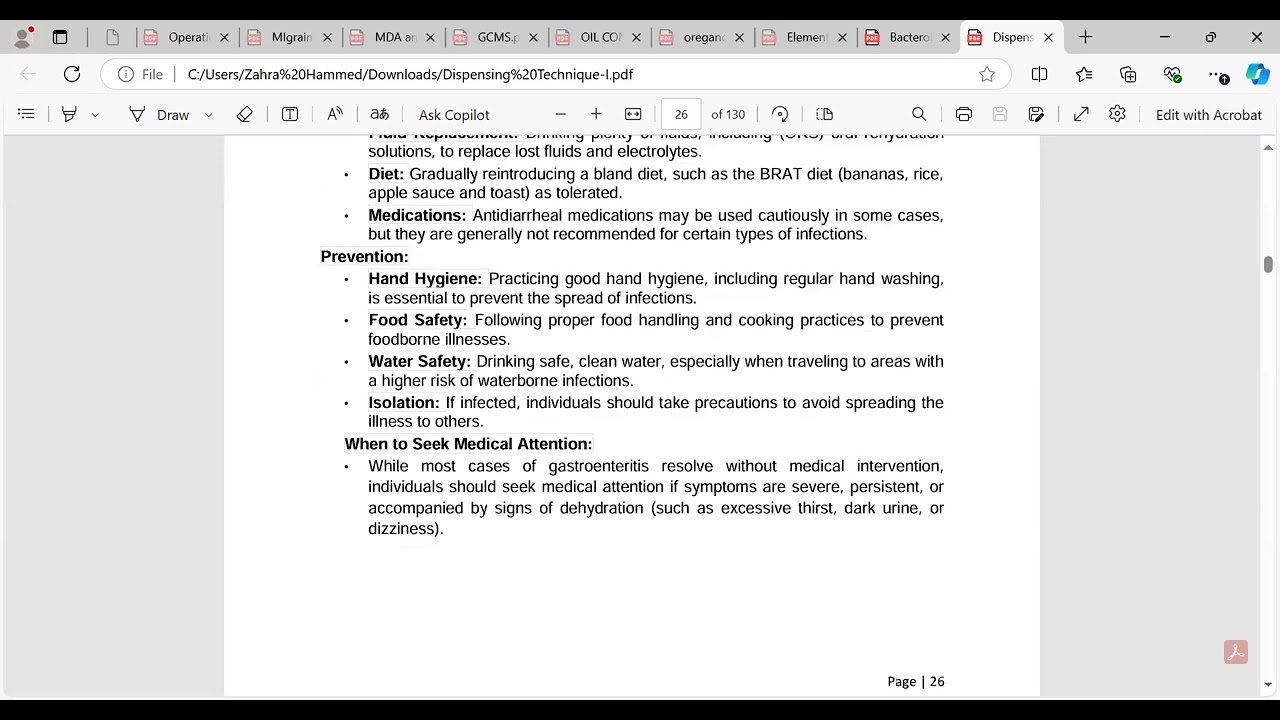 Dispenser Lecture Gastroenteritis & Hepatitis