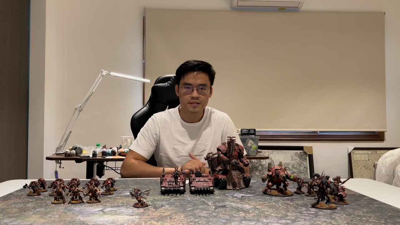 Tabletop etiquette for WARHAMMER 40K
