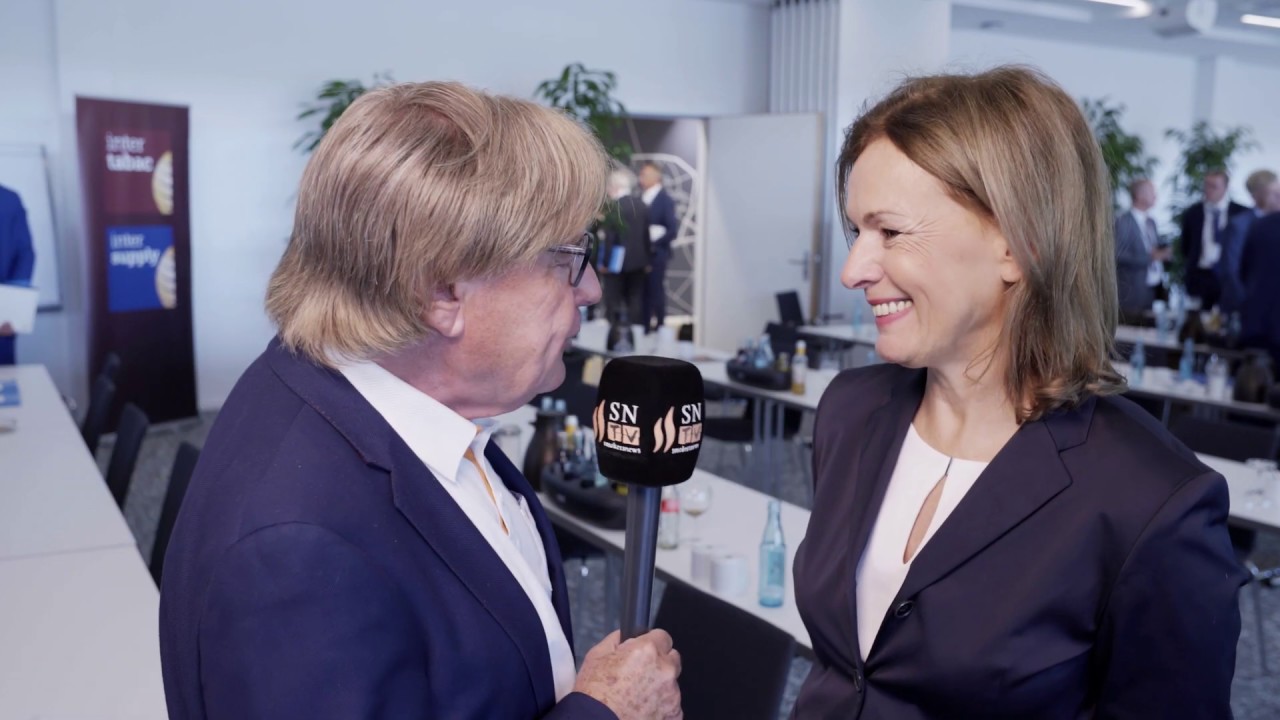 InterTabac 2019: Sabine Loos  (Hauptgesch&auml;ftsf&uuml;hrerin Messe Dortmund GmbH) / smokersnewsTV