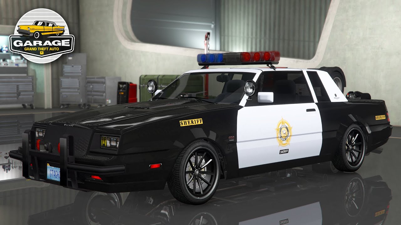 GTA 5 Online - DLC Vehicle Customization - Willard Outreach Faction (Buick Regal Police)
