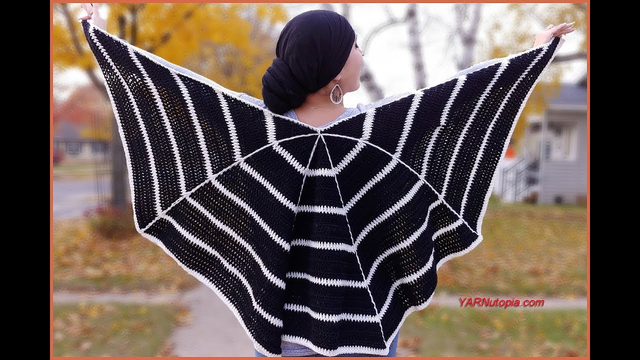 Урок по вязанию крючком: паутина своими руками от YARNutopia
