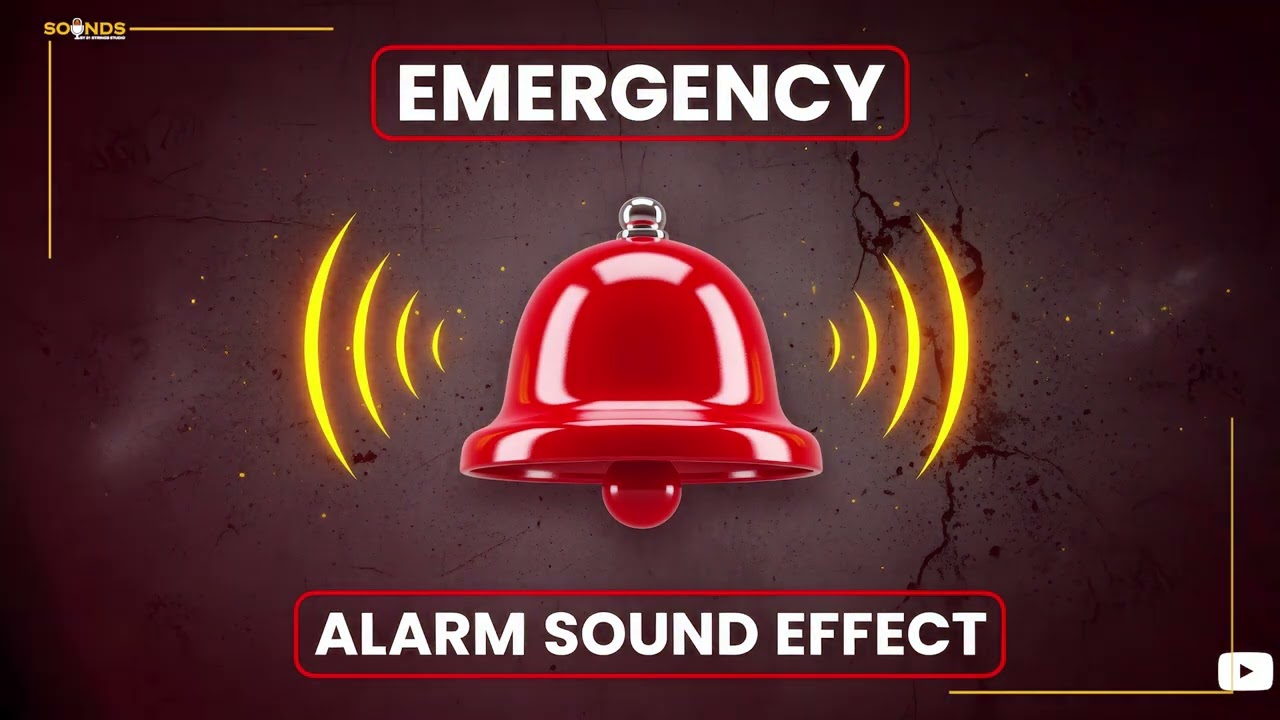 Emergency Alarm Sound &ndash; High Alert Warning SFX | Loud Emergency Siren (HQ Audio)
