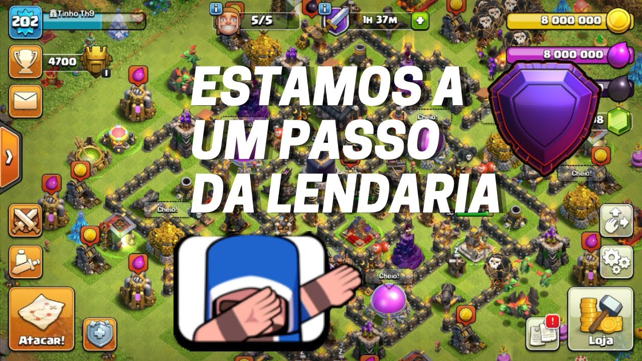 ESTAMOS QUASE NA LIGA LENDARIA | PUSH CV9