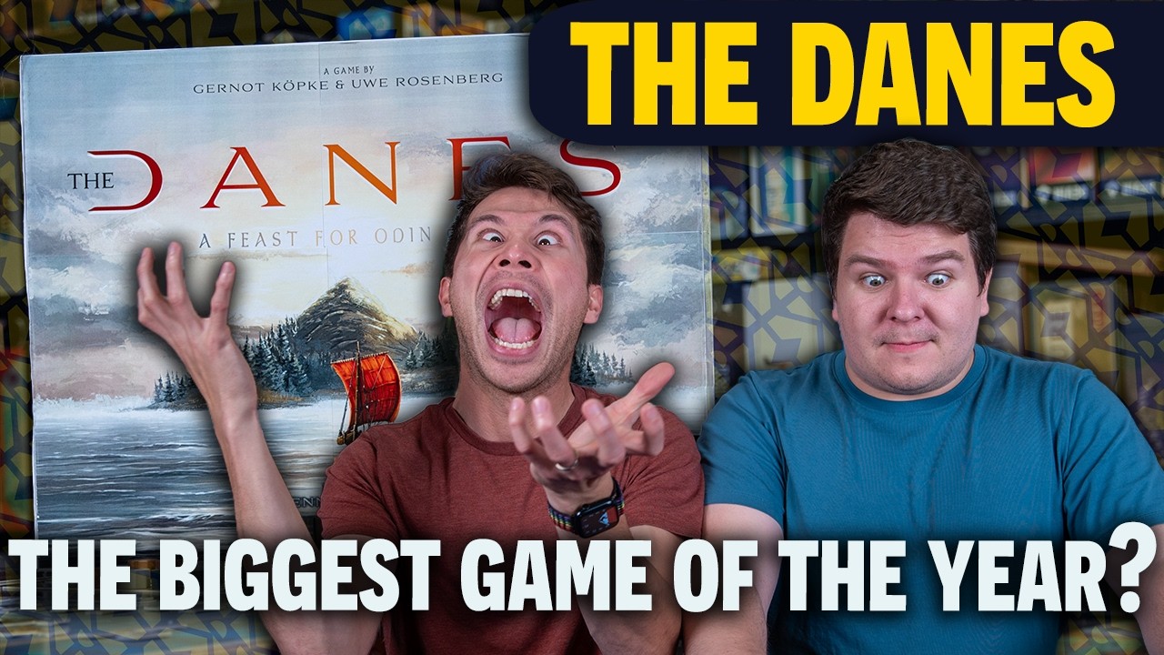 The Danes &mdash; A Feast for Odin | Игра, которую мы так ждали... | Превью настольной игры