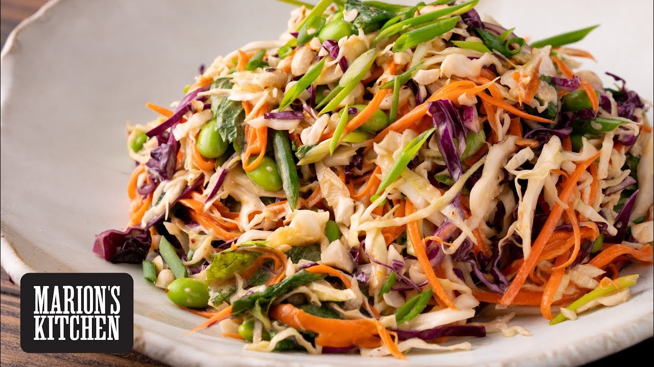 Crunchy Peanut Satay &lsquo;Slaw - Marion's Kitchen