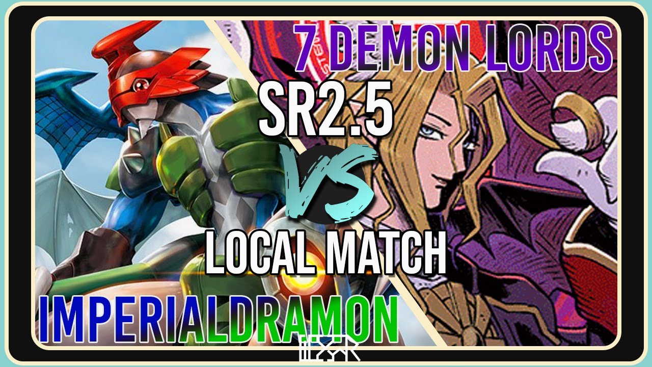 Imperialdramon vs 7 Demon Lords [Digimon TCG SR2.5 Local Match] Match Commentary