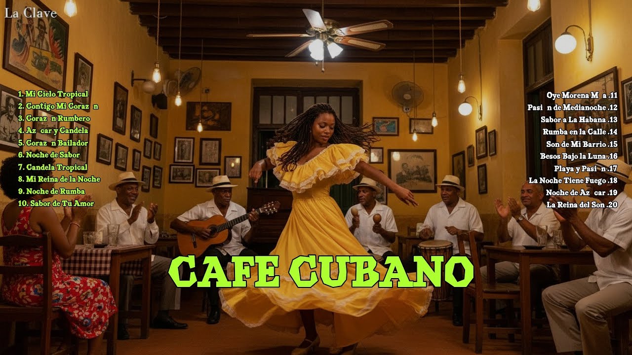 Café Cubano Playlist 🎷 Son Cubano & Cha-Cha | Caribbean Café Nights & Latin Jazz Flow