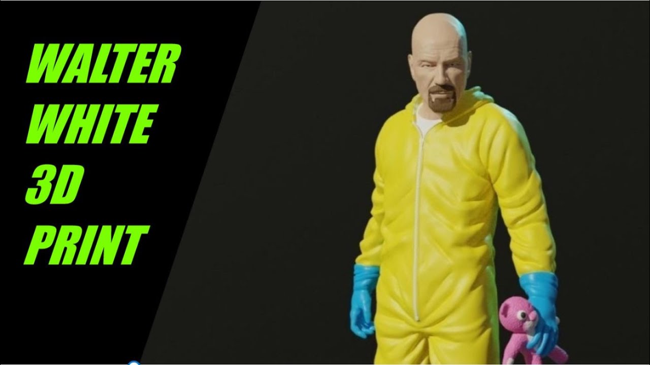 Walter White 3D Print - How i made it